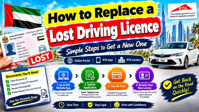 How to Replace a Lost Driving Licence