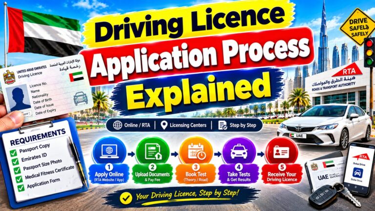 Driving Licence Application Process Explained