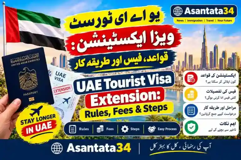UAE Tourist Visa Extension Rules, Fees & Steps