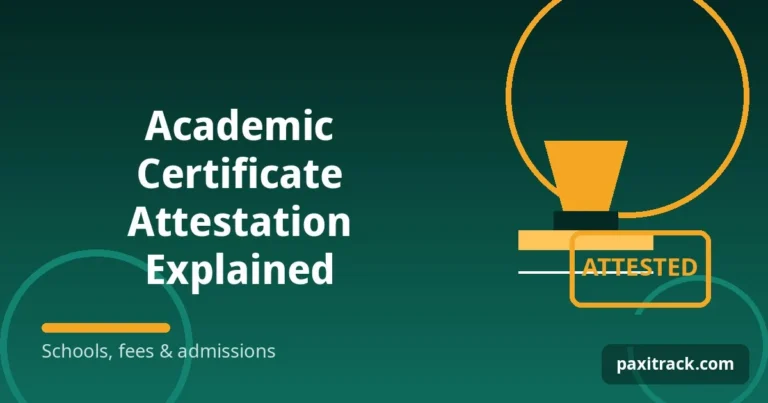 Academic Certificate Attestation Explained