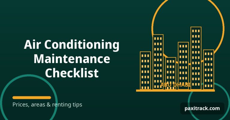 Air Conditioning Maintenance Checklist