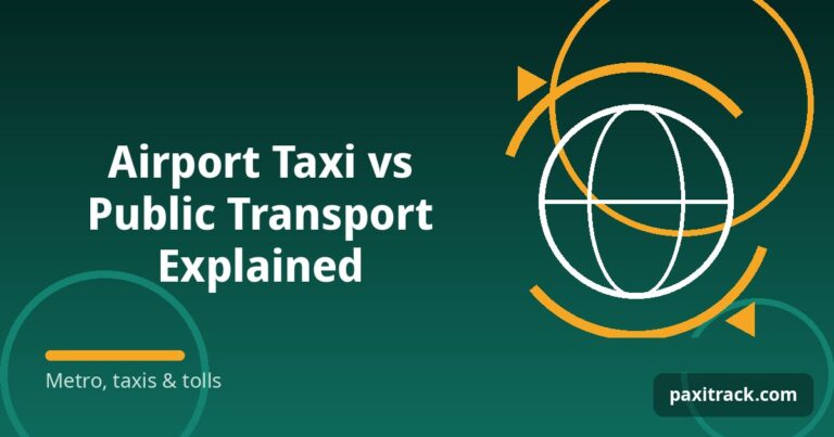 Airport Taxi vs Public Transport Explained