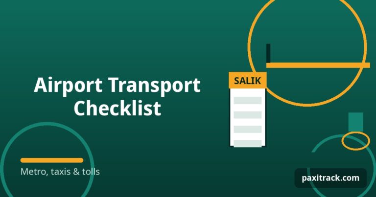 Airport Transport Checklist