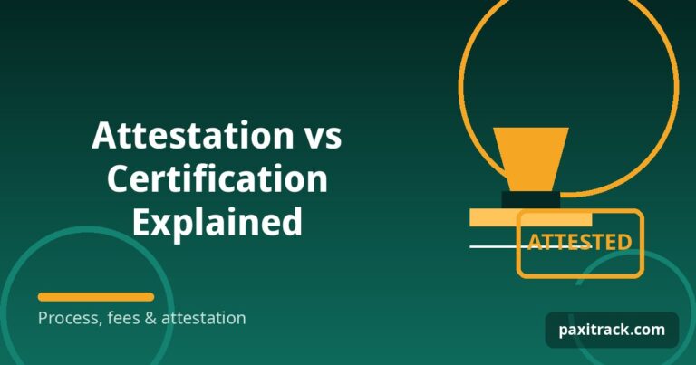 Attestation vs Certification Explained