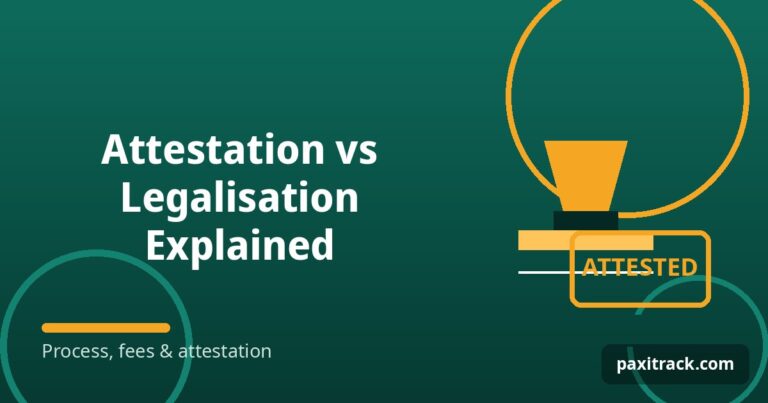 Attestation vs Legalisation Explained