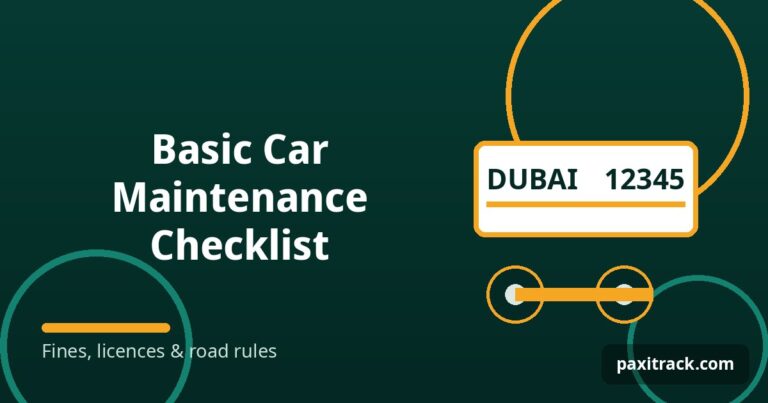 Basic Car Maintenance Checklist