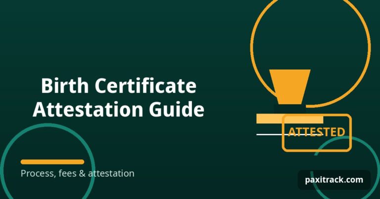 Birth Certificate Attestation Guide