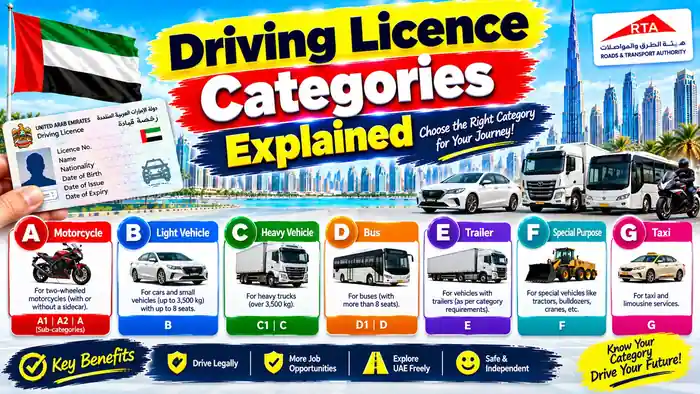 Driving Licence Categories Explained