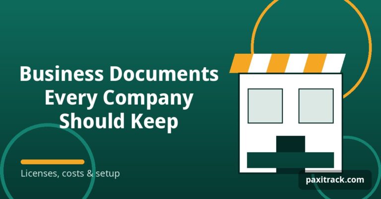 Business Documents Every Company Should Keep