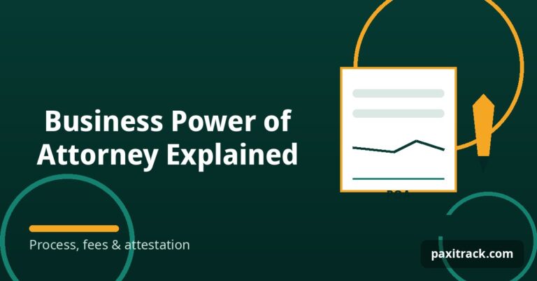 Business Power of Attorney Explained