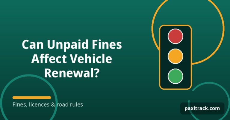 Can Unpaid Fines Affect Vehicle Renewal?