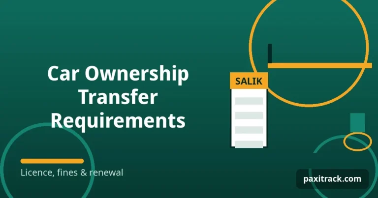 Car Ownership Transfer Requirements