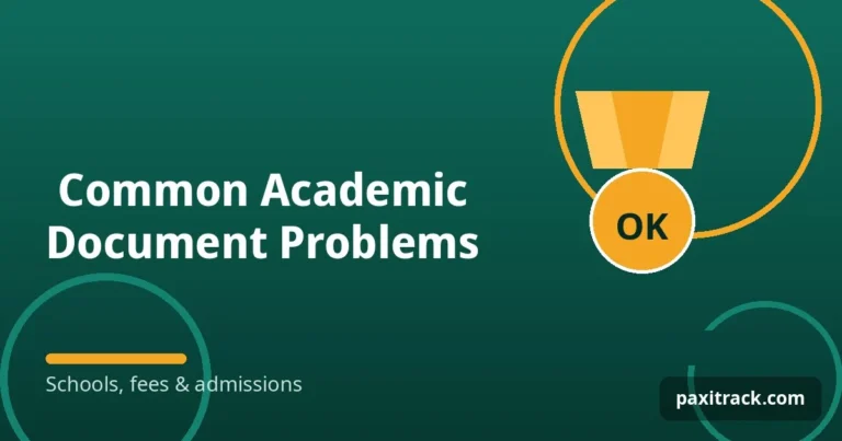 Common Academic Document Problems