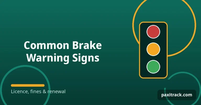 Common Brake Warning Signs