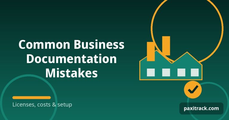 Common Business Documentation Mistakes