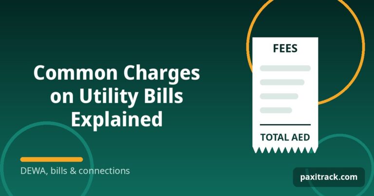 Common Charges on Utility Bills Explained