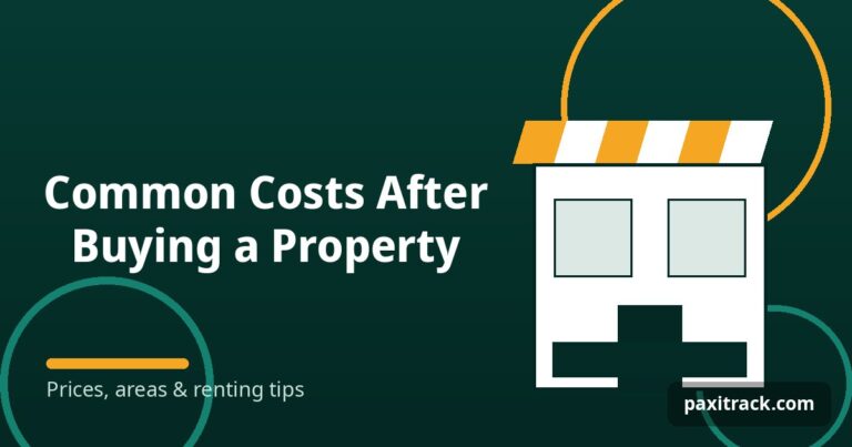 Common Costs After Buying a Property
