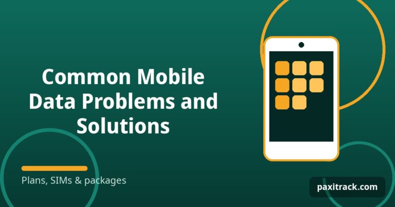 Common Mobile Data Problems and Solutions