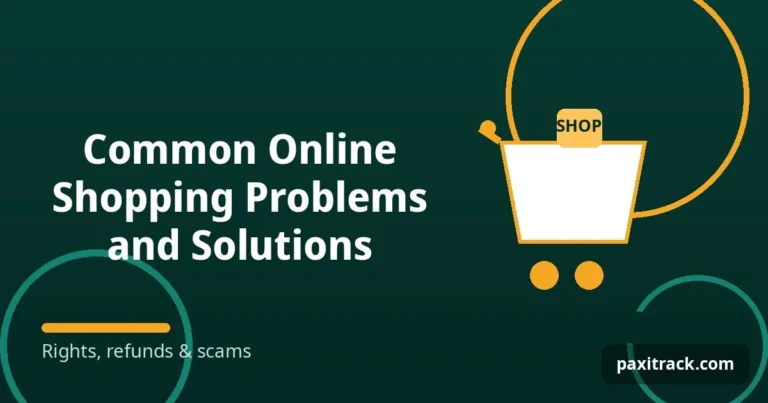 Common Online Shopping Problems and Solutions