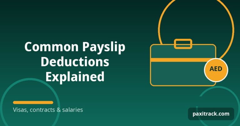 Common Payslip Deductions Explained