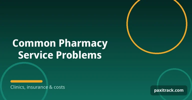 Common Pharmacy Service Problems