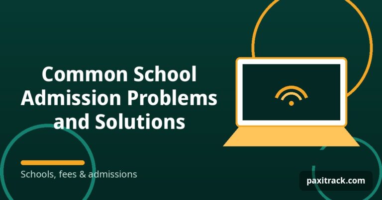 Common School Admission Problems and Solutions