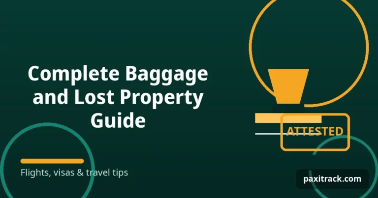 Complete Baggage and Lost Property Guide
