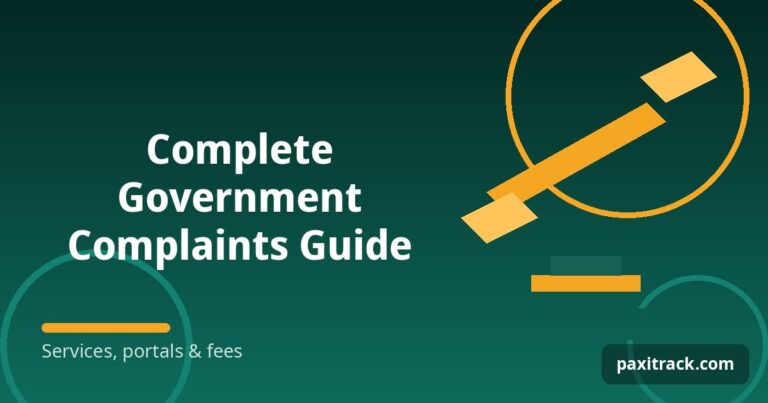 Complete Government Complaints Guide