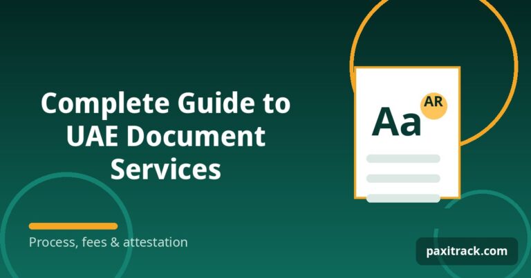 Complete Guide to UAE Document Services