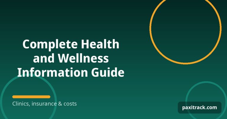 Complete Health and Wellness Information Guide