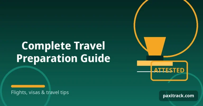 Complete Travel Preparation Guide