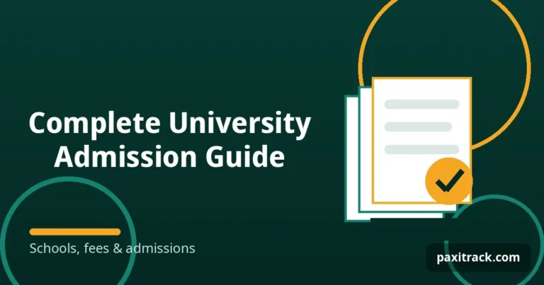 Complete University Admission Guide