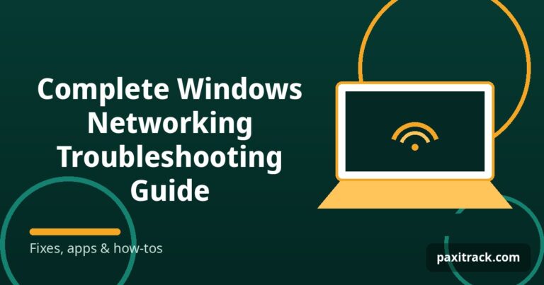 Complete Windows Networking Troubleshooting Guide