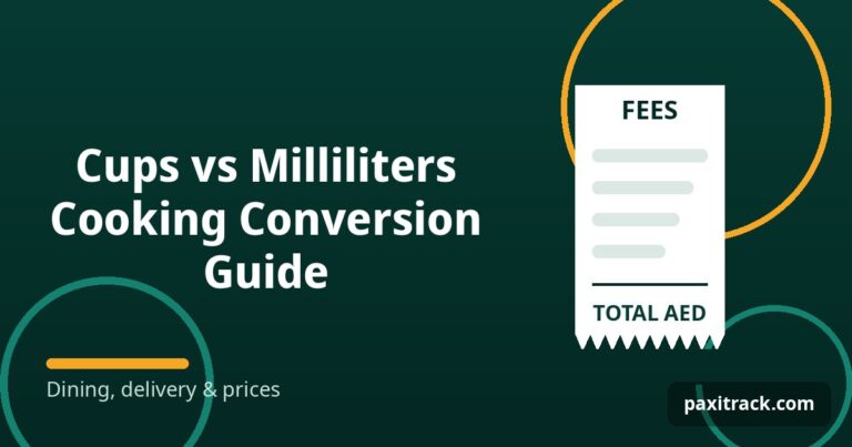 Cups vs Milliliters Cooking Conversion Guide