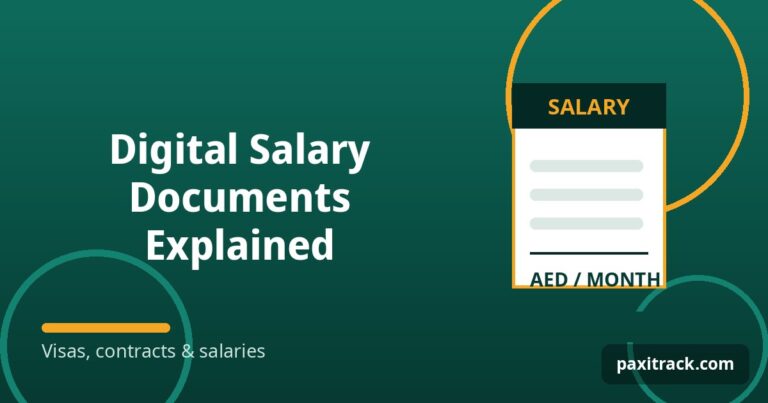Digital Salary Documents Explained