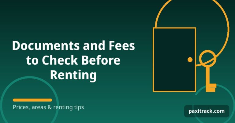 Documents and Fees to Check Before Renting