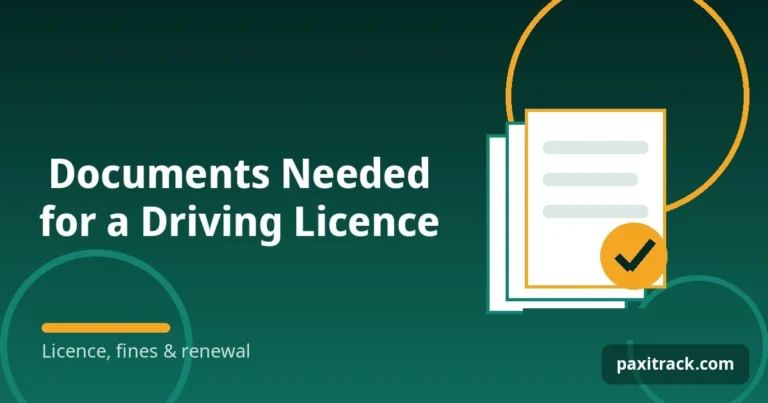 Documents Needed for a Driving Licence