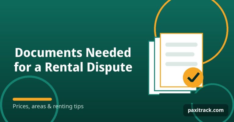 Documents Needed for a Rental Dispute