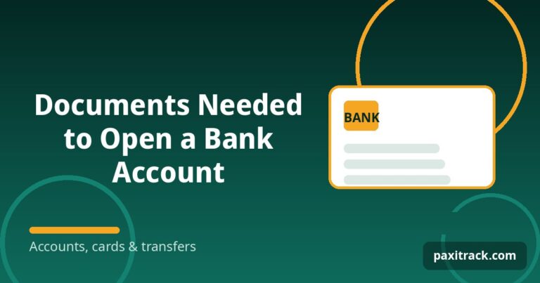 Documents Needed to Open a Bank Account