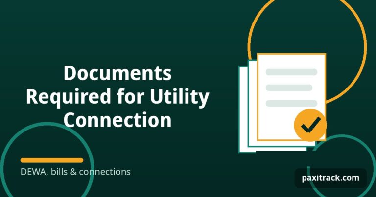 Documents Required for Utility Connection