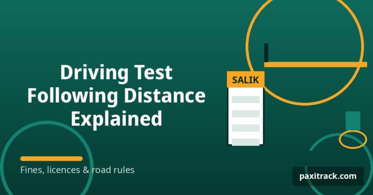 Driving Test Following Distance Explained