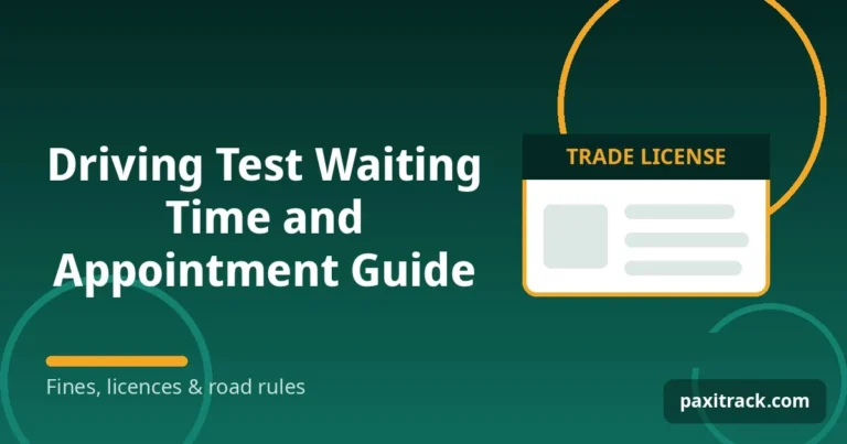 Driving Test Waiting Time and Appointment Guide