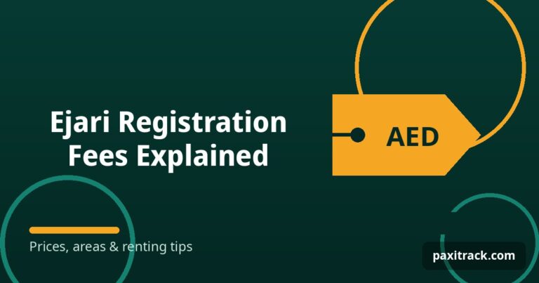 Ejari Registration Fees Explained