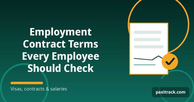 Employment Contract Terms Every Employee Should Check