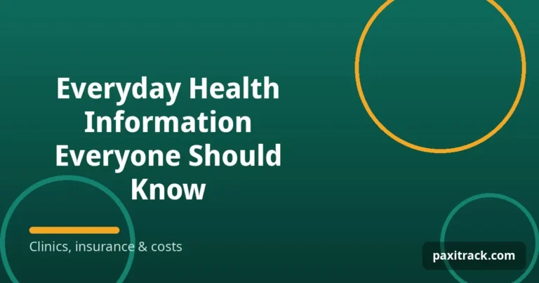 Everyday Health Information Everyone Should Know