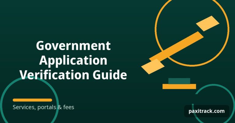 Government Application Verification Guide