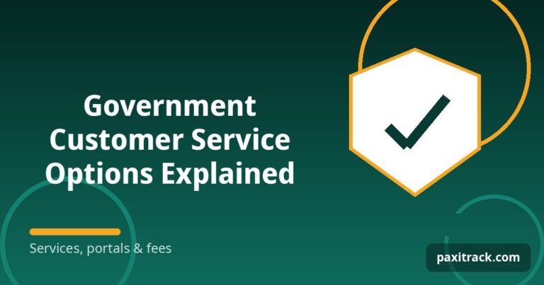 Government Customer Service Options Explained