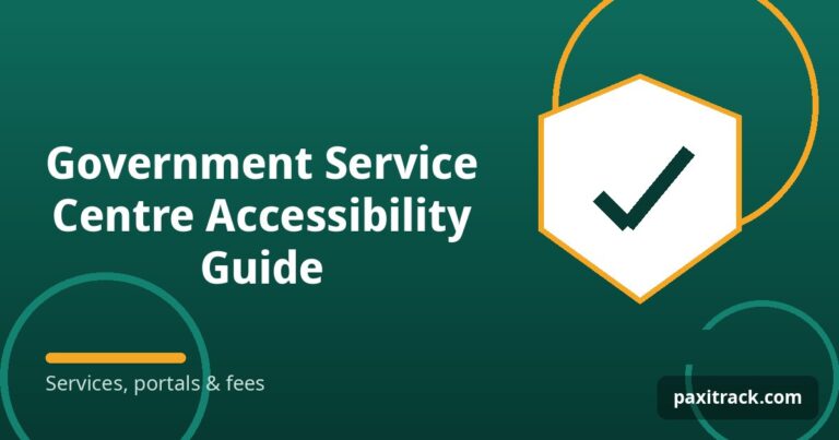 Government Service Centre Accessibility Guide