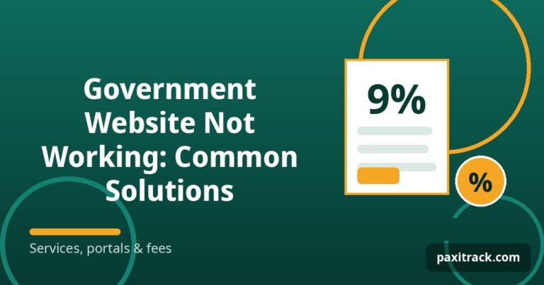 Government Website Not Working: Common Solutions