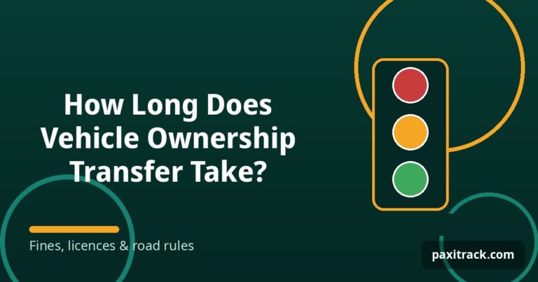 How Long Does Vehicle Ownership Transfer Take?
